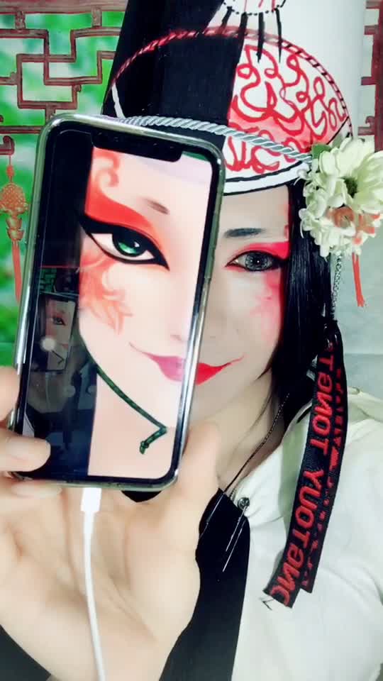 动画版,不良人之黑白无常仿妆