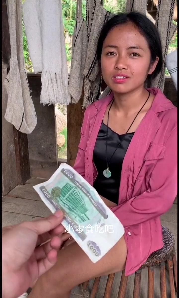 阿妹净说大实话,不过笑起来挺好看的#缅甸美女