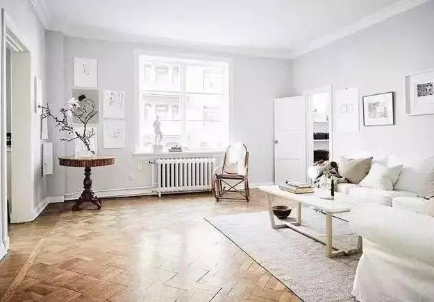 深色门，浅色家具好看吗