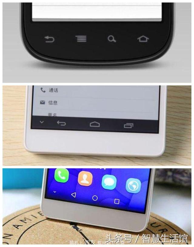 手机屏 软件按键