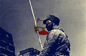 Old photograph: Stage village battle is infrequent