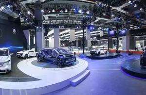 Shanghai car is exhibited build a car new power is