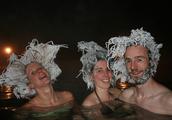 Canadian hot spring holds a strange year head to s