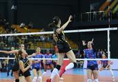 Women's volleyball of bank comparing China is def
