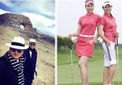 Weijin of Pan of Sun Nan wife is illuminated, husband and wife because golf become attached to, pres
