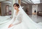 Tang Yan tries exposure of marriage gauze photogra