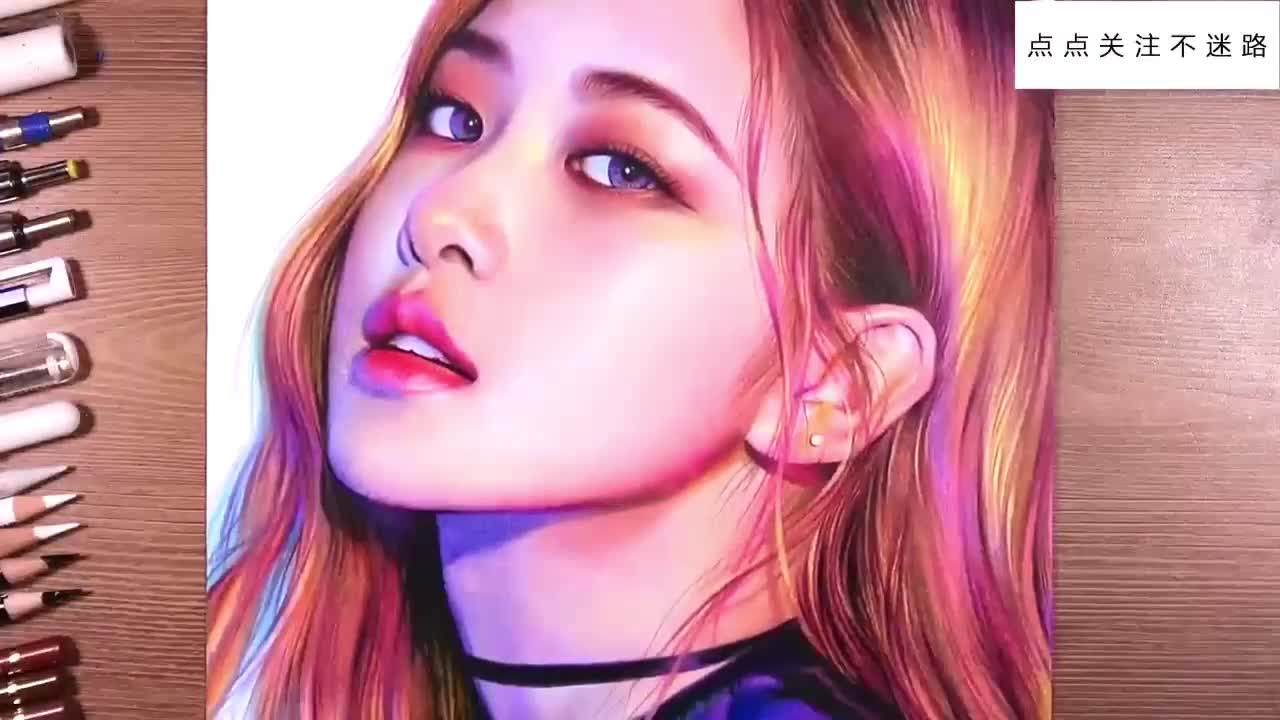 blackpink手绘壁纸图片