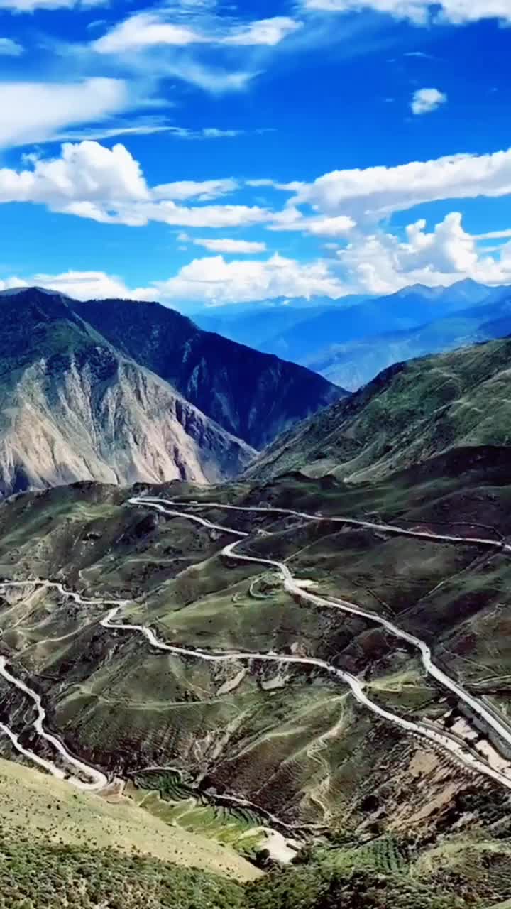318川藏自驾必经之路—怒江72拐