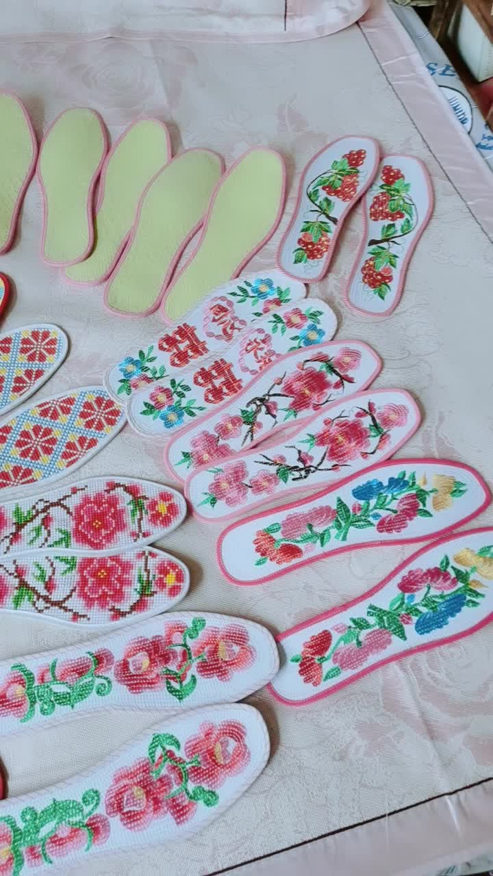 我做的手工鞋垫,有喜欢的吗?